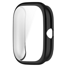 Black Watch Case Electroplated Full-wrap Protective Cover for Amazfit GTS4 Mini