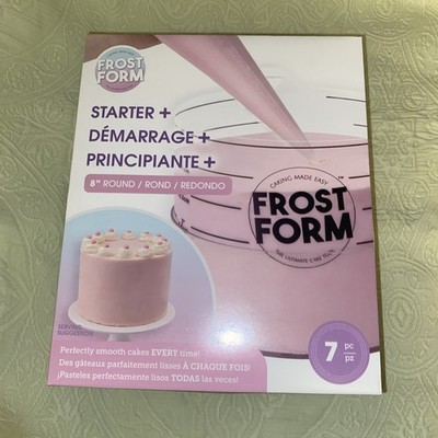 Frost Form Starter 8''Round Cake Decorating Kit  7Pc Set For Tall Cakes- LAST ONE