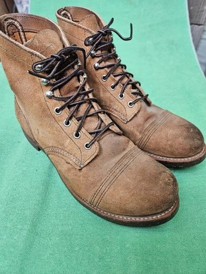 Red Wing Iron Ranger Boots 8113 Hawthorne Muleskinner Roughout