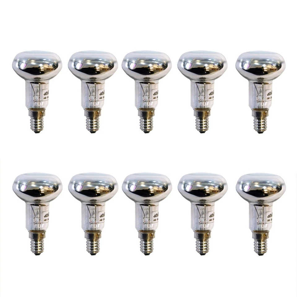 10 x Leuci Reflektor Glühbirnen R50 25W E14 matt Glühlampen 25 Watt warmweiß dim - Bild 2 von 4