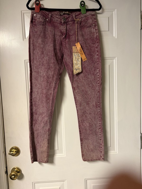 Tyte Jeans Women's  Size 11 Purple Pink NWT