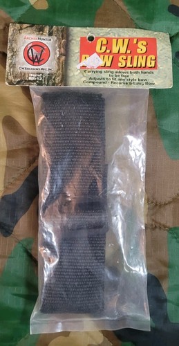 C.W.'s Bow Black Nylon Bow Sling