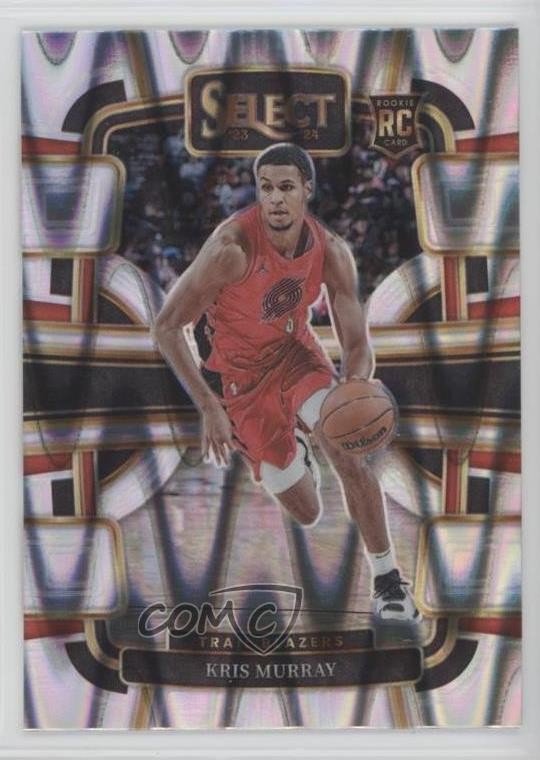 2023-24 Panini Select Concourse Tectonic Prizm Kris Murray #91 11es
