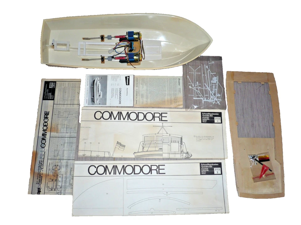 RC Yacht Rarität Graupner Commodore von 1969 - Bild 2 von 4