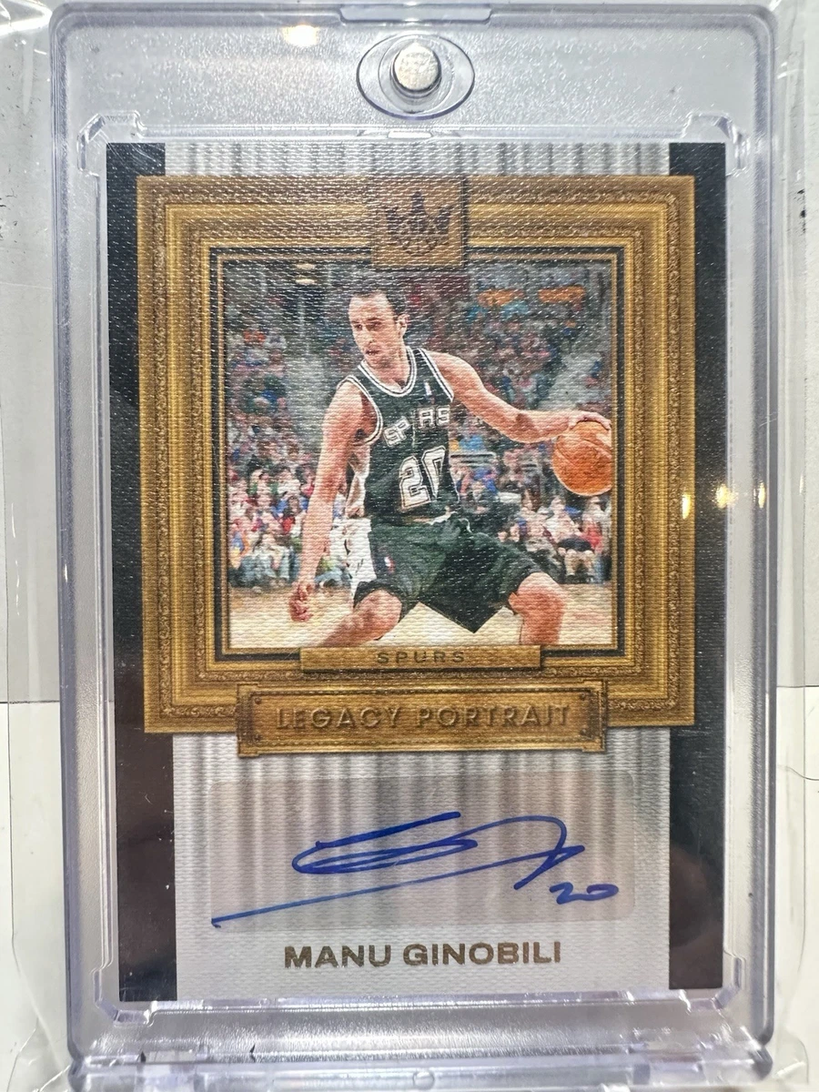 Manu Ginobili Basketball Autographed Sports Trading Cards
