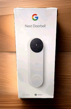 Google Nest Doorbell - GA01318-US WiFi Smart Video Doorbell Battery Snow - NEW