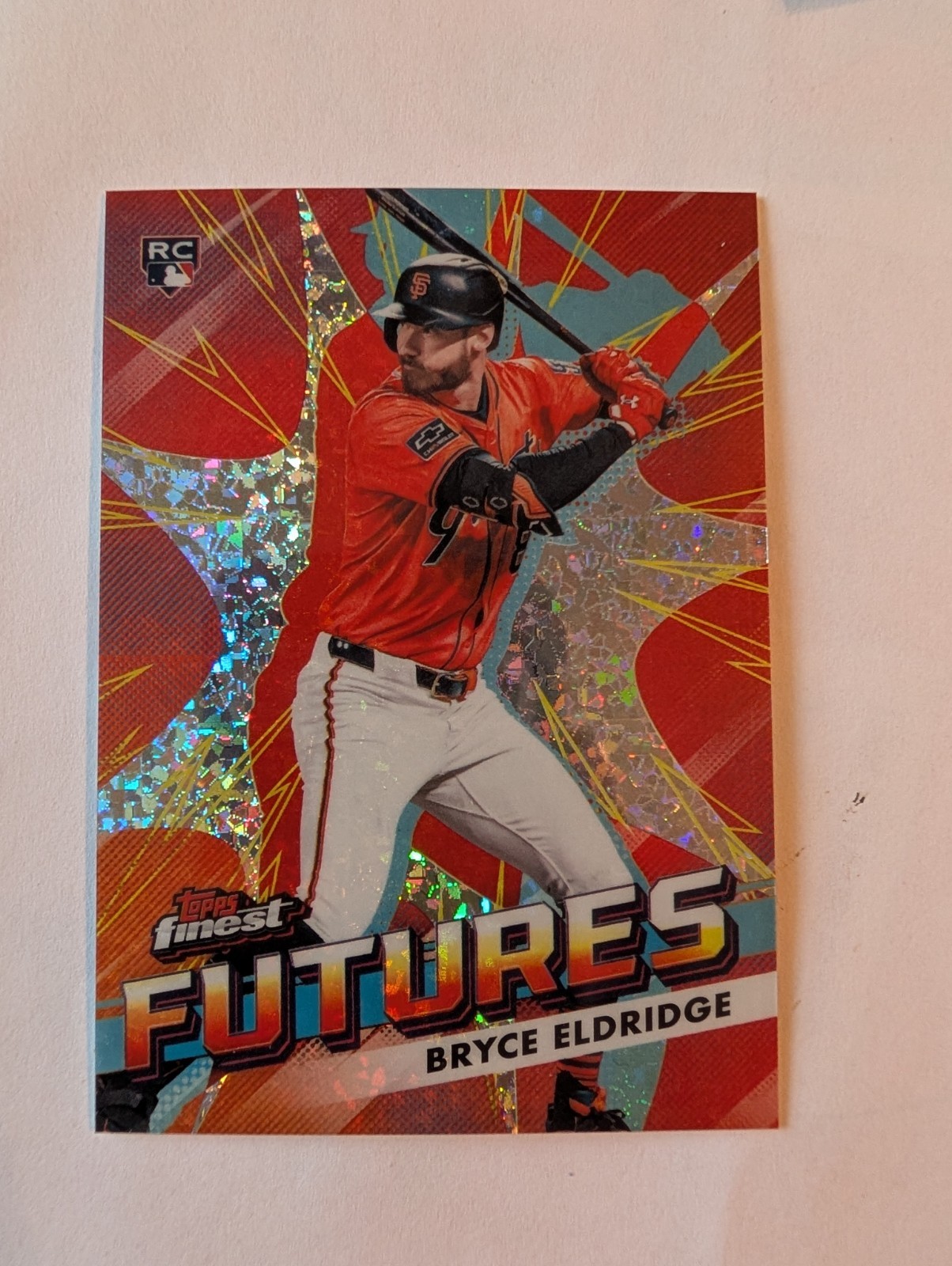 2026 Topps Finest Futures FF-21 Bryce Eldridge RC SP Case Hit Rare Insert Giants