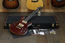 Come nuovo! 2018 PRS McCarty 594 Wood Library BR Chitarra Red Tiger + OHSC