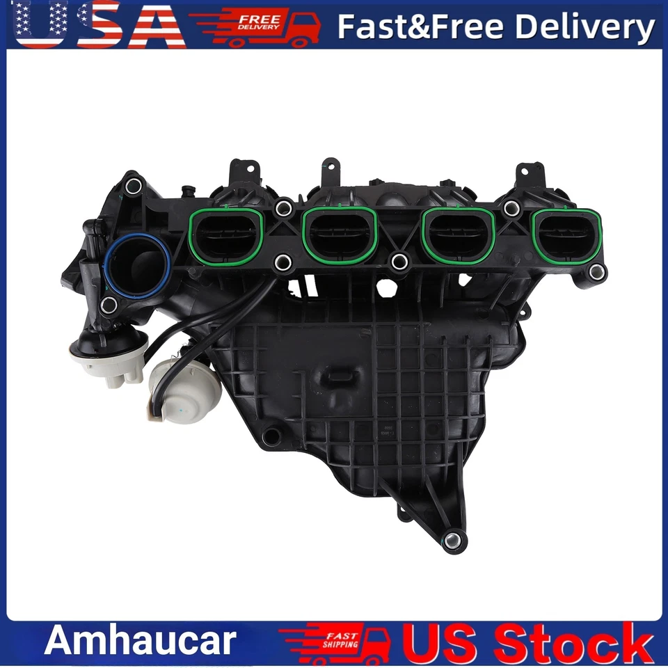Colector de admisión 3S4Z-9424-AM para 4 cilindros Ford Fusion 2,3 L 2006 2007 2008 2009 Foto 3 de 4