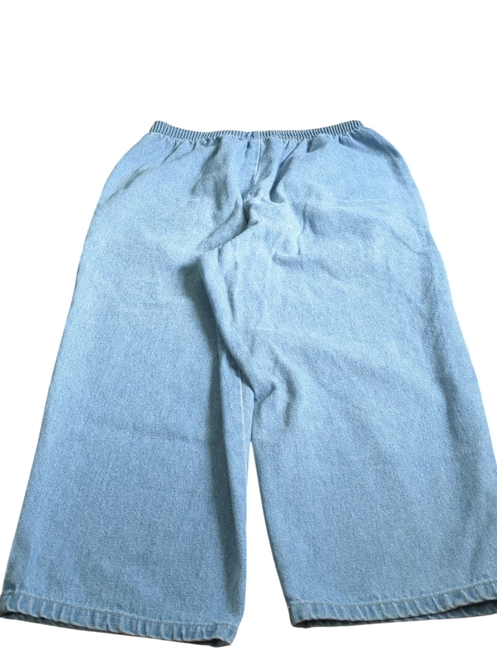 Jean capri para mujer Jeno Neuman azul claro talla 10 Foto 2 de 4