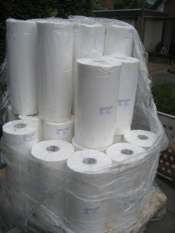 6 rolls fleece 10.5cm 40g/m fleece filter Rollermat compact 1 theiling replacement fleece - Image 4 of 4