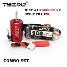 YSIDO 1525 brushless motor 5580KV 20a esc 1/24 1/28 Wltoys k969 k989 284131 MINI