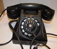 Telefono Fatme nero anni 50 SIP
