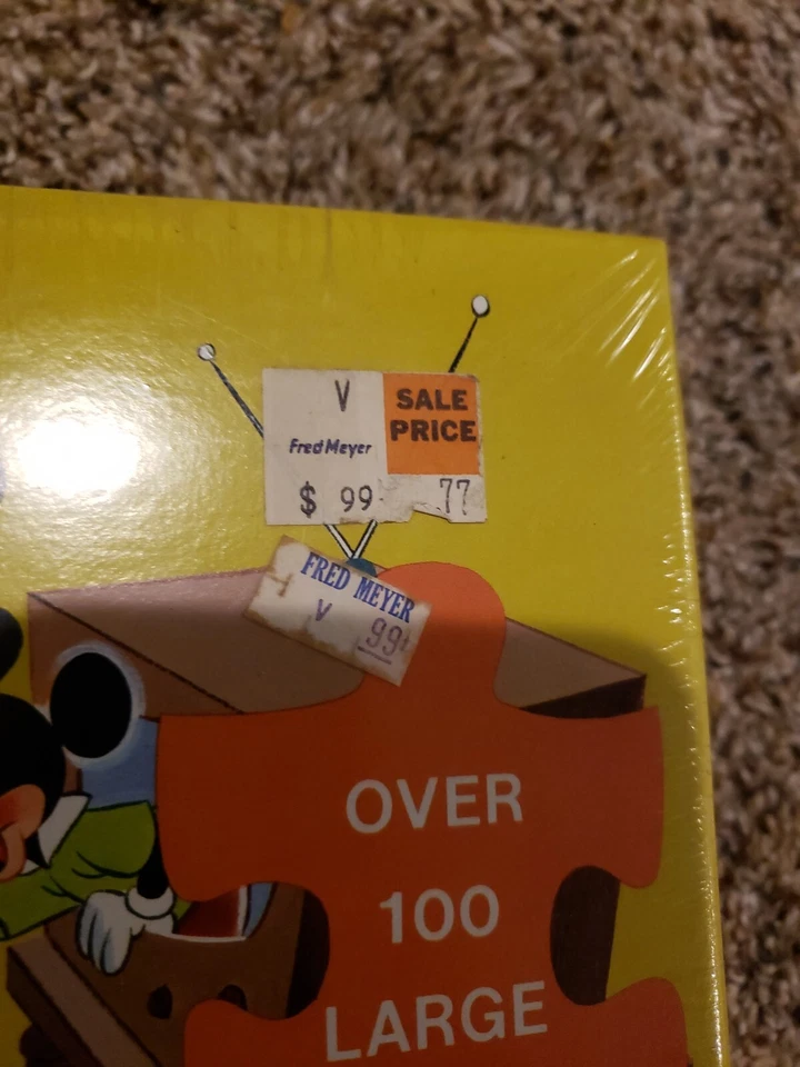 ¡SELLADO! Rompecabezas de colección Jaymar Disney Mickey Mouse Club día de lavandería 100 piezas Foto 2 de 4