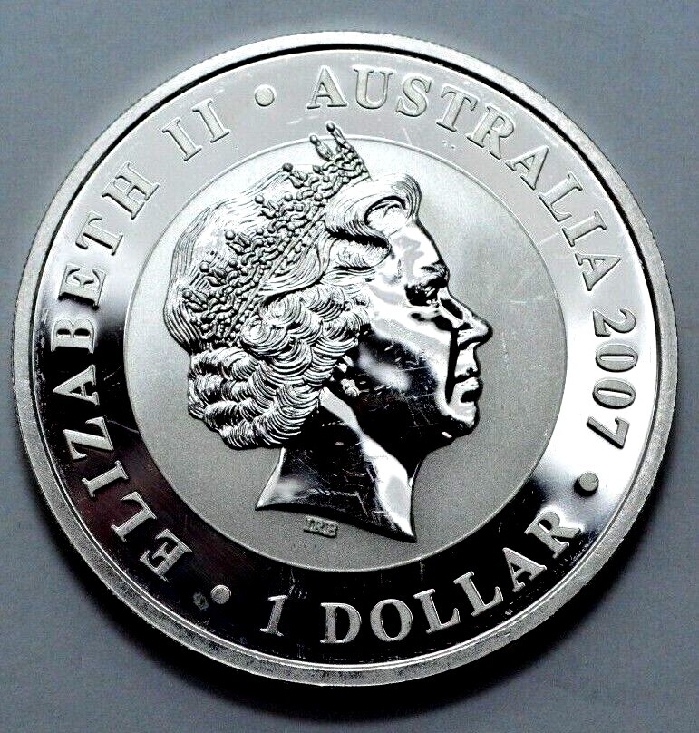 2007 Australia 1 oz Silver Koala BU Perth Mint Rare Low