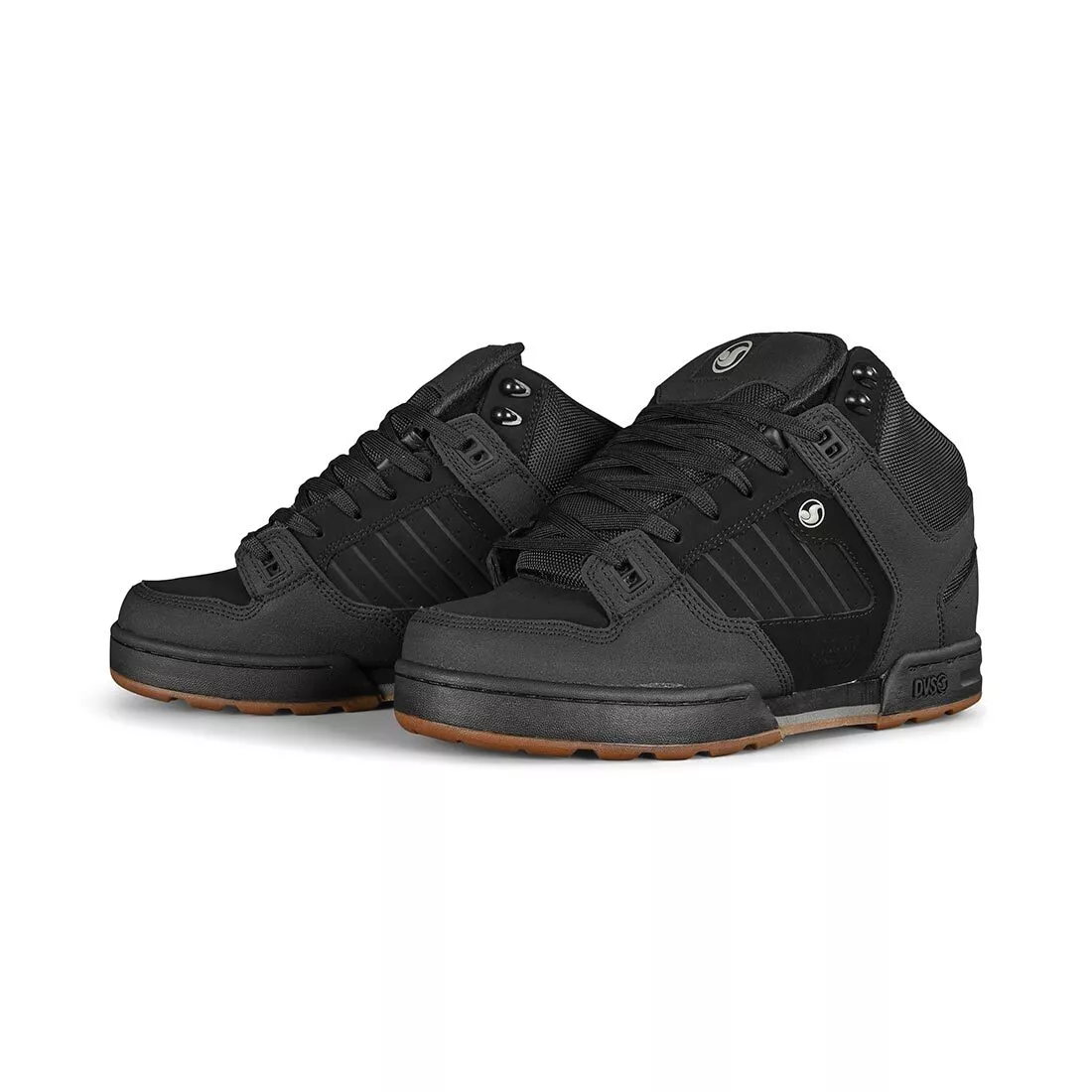 DVS Militia Boot Black Black Gum Nubuck eBay