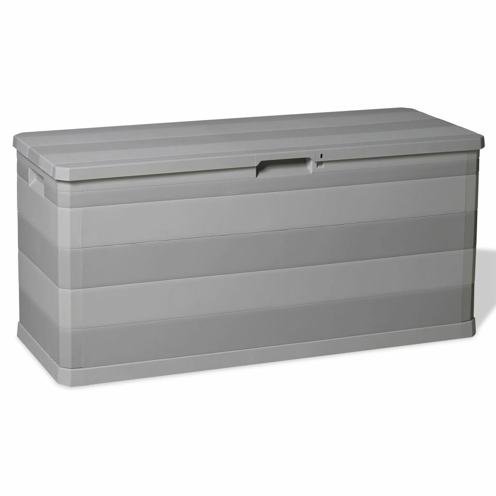 Baule da Giardino 280 L Chiudibile a chiave Interno Esterno vari colori