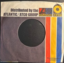 Atlantic ATCO Records 45rpm commercial/company sleeves: Lot of 4