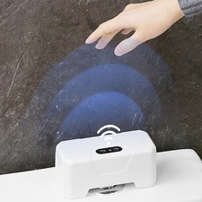 ABS Plastic Automatic Touchless Toilet Flusher Button Home Flushing Sensor