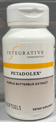 Integrative Therapeutics Petadolex, Purple Butterbur Extract, 60 Softgels