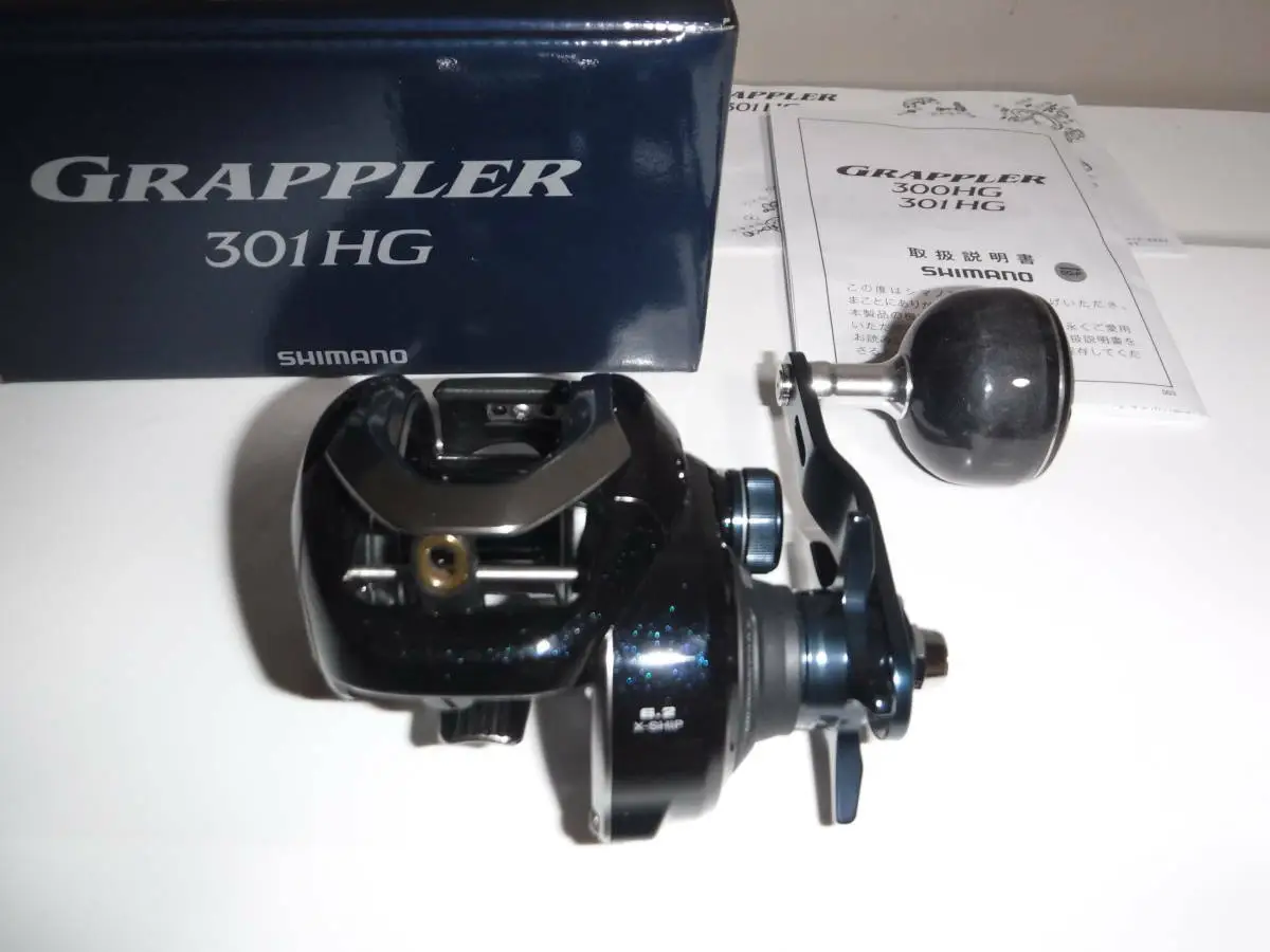 Shimano GRAPPLER 300-HG Baitcasting Reel Excellent with Box F/S