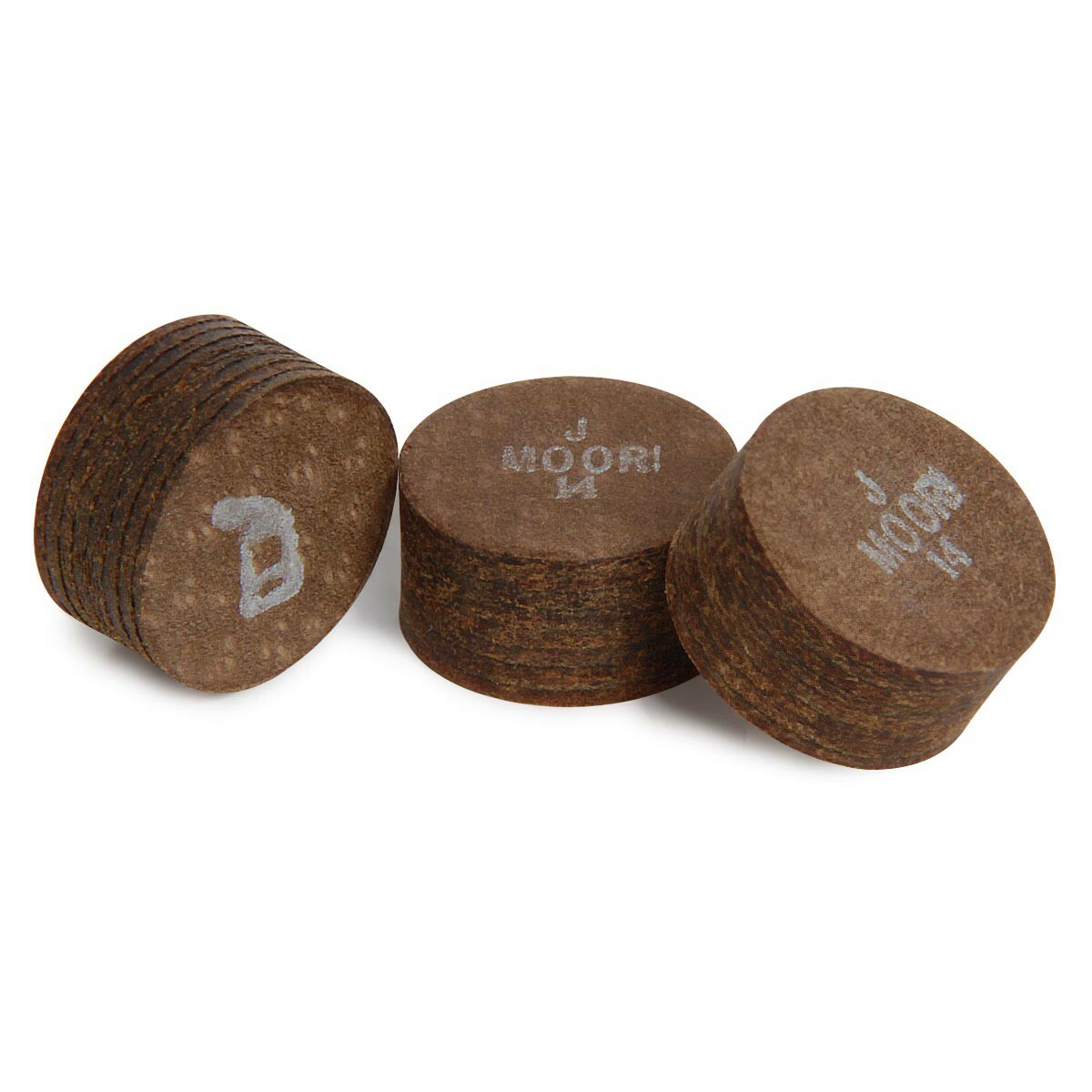 Moori Jewel Pool Billiard CUE TIP 1 pc Ruby Black Green 14 mm