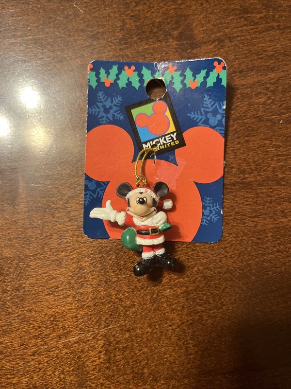 Enesco Mickey Unlimited Mini Ornament Mickey  Mouse New But Could Use Cleaning