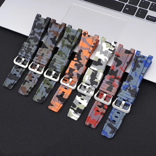 Silicone Watch Band For Casio G-SHOCK GST-210B GST-410 GST-W300G S300G S110 W100 - Picture 1 of 40