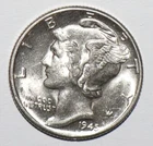 1945 Mercury Dime CHOICE BU (Q224)