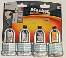 Master Lock Magnum 4 pack new- shared key for...