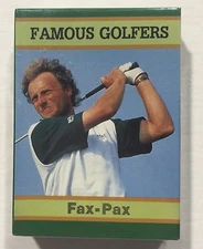 1993 Famous Golfers Fax Pax Factory Sealed 40 Card golf Set Jack Nicklaus Palmer