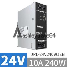 1PC NEW DELTA Switching Power Supply Guide rail type DRL-24V240W1EN 24V 10A 240W