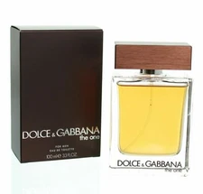 Dolce & Gabbana The One 3.3oz  3.4oz Mens Eau de Toilette D&G The One EDT Sealed