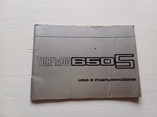 Benelli Tornado 650 S 1972 manuale uso manutenzione libretto istruzioni original