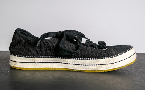 Scarpe UGG Claudi Lifestyle Sneakers Maglia Grossa Pizzo Minimal Nero Donna Taglia 8 - Foto 3 di 9