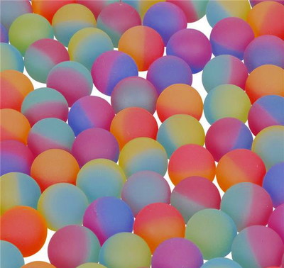 36 GLITTER 27MM SUPERBALLS, RIMBALZO ALTO, SFERE RIMBALZANTI - Foto 6