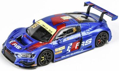 Paragon 1/64 Audi R8 LMS 2019 2019 FIA Macau GT Team WRT Vanthoor #25) (High Qua
