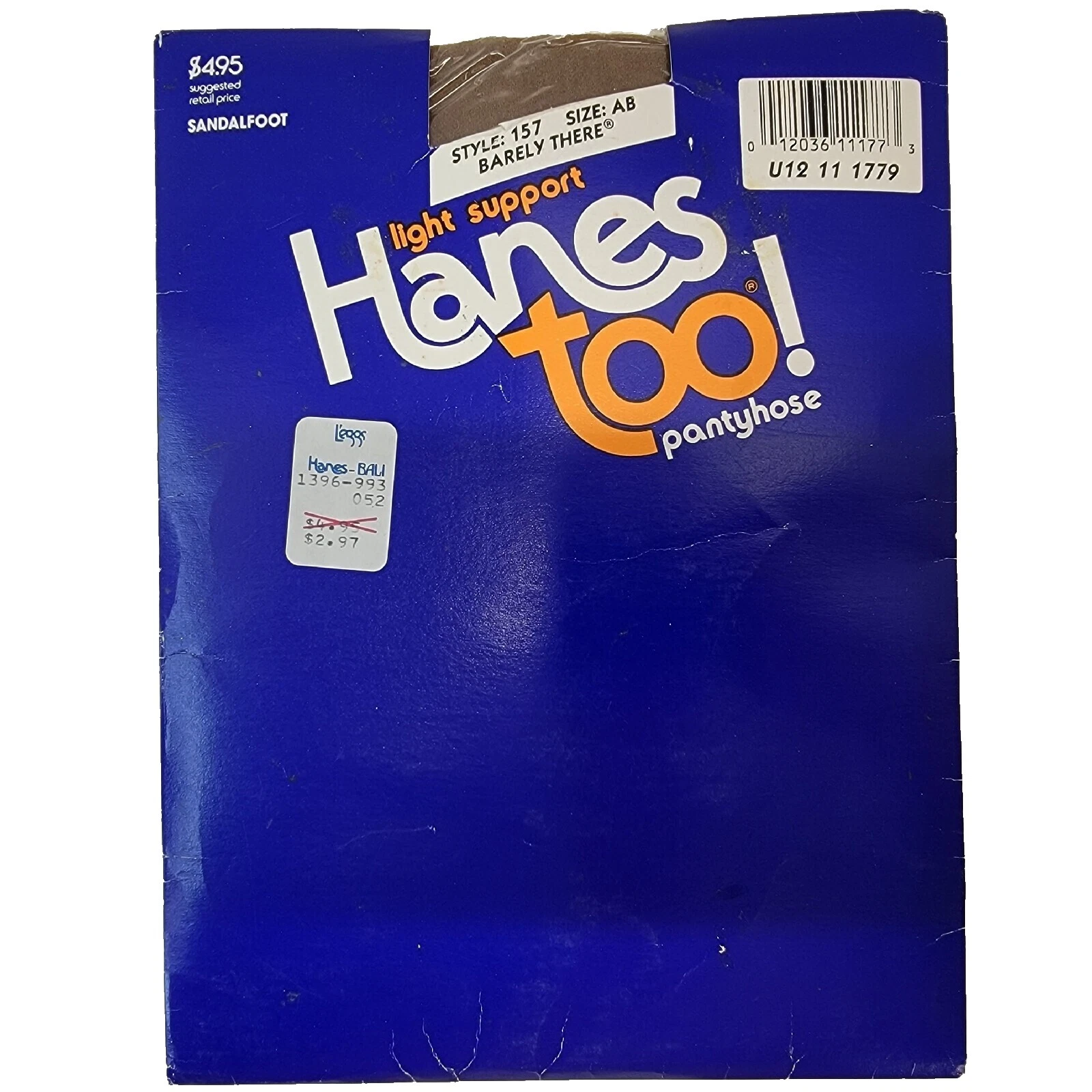 Pantis y medias de nylon Hanes Vintage para Mujeres