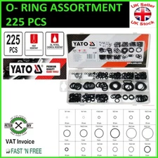 RUBBER RING Mixed 18 Sizes SEALS NBR Metric O-ring Seal Gaskets Rings SET 225Pcs