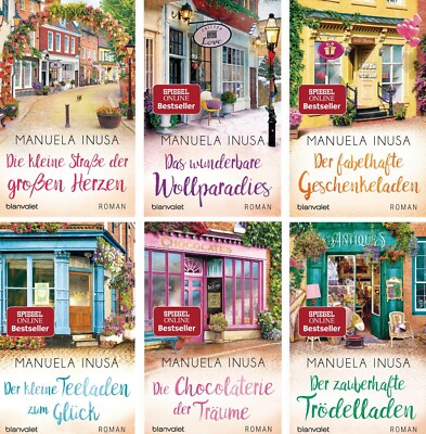 Manuela Inusa Valerie Lane Serie kleine Teeladen Das Wollparadies Geschenkeladen