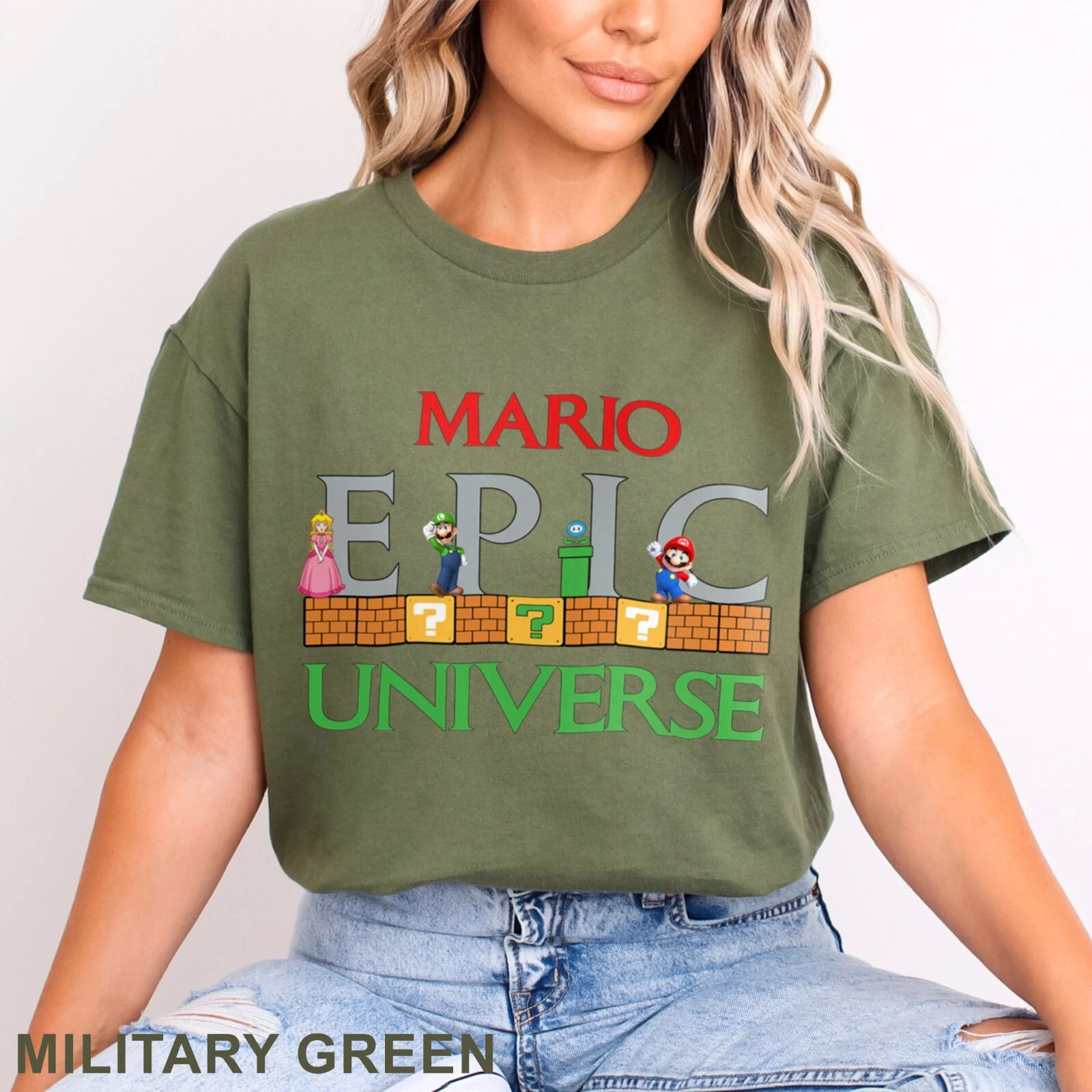 Universal Studios Epic Mario Shirt, Universal Epic Universe Shirt