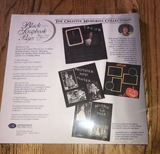 NEW SEALED CREATIVE MEMORIES 12X12 BLACK SCRAPBOOK PAGES REFILL RCM-12BL 