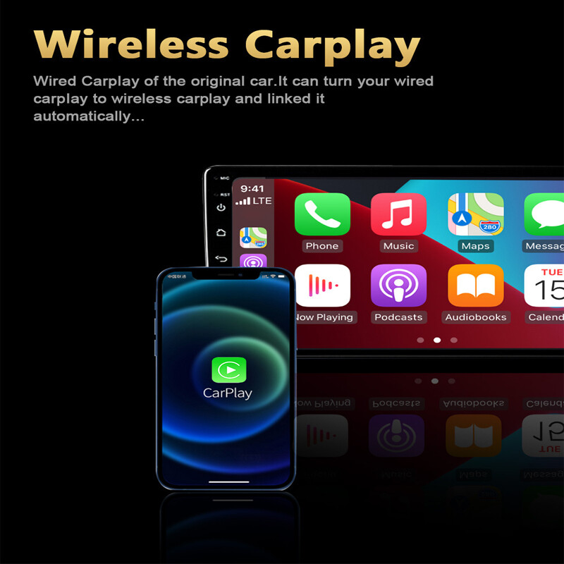 Boîte à dongle adaptateur CarPlay sans fil pour Android/iOS voiture