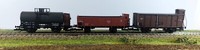 Tt 3 Tlg. GüTerwagenset Uwhj, Pkp, Csd Ep.Ii Tillig 01031