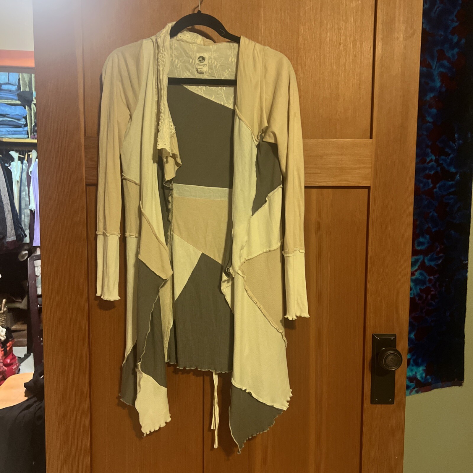 Anthropologie Tiny Cardigan Small Patchwork - image 1