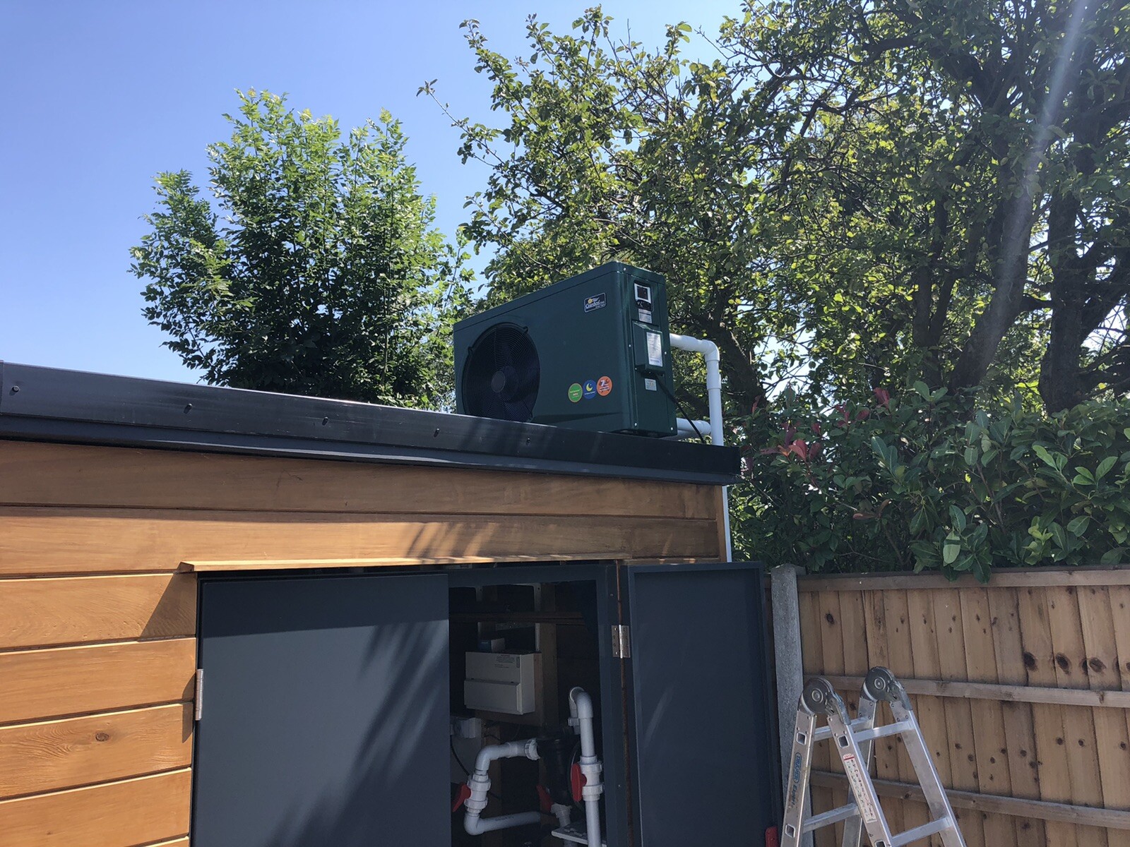 GARDEN PAC 10kW SWIMMING POOL INVERTECH POOL WATER AIR SOURCE HEAT PUMP