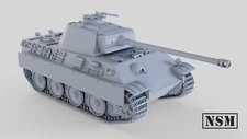NSM German Panther G, 1/56th Scale, 28mm For Bolt Action