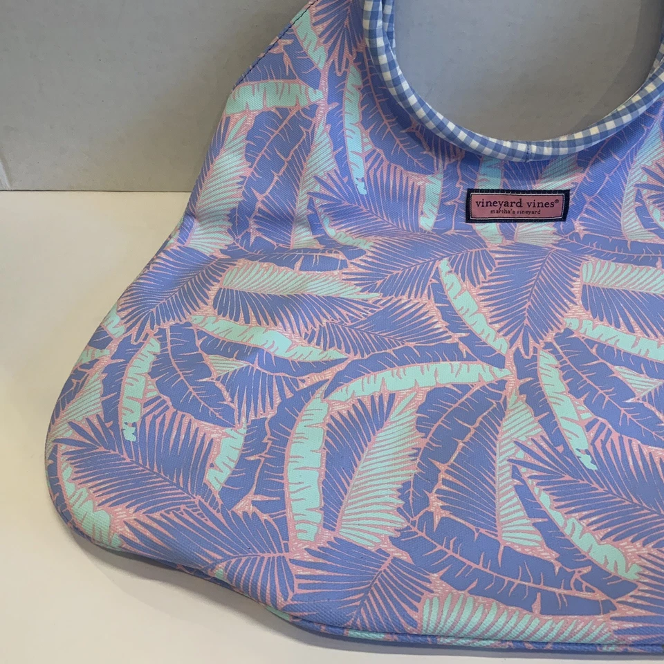 Vineyard Vines Marthas Vineyard Island Palms Beach Tote Bag Preowned EUC - Image 4 of 4