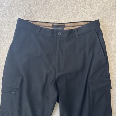Vintage Banana Republic Dawson Pants Mens 38x31 Flannel Wool Cargo
