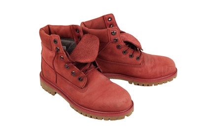 Timberland  Boots 6-Inch Stiefeletten Chukka Leder bordeaux Nubuk  Gr. 39 SH1056